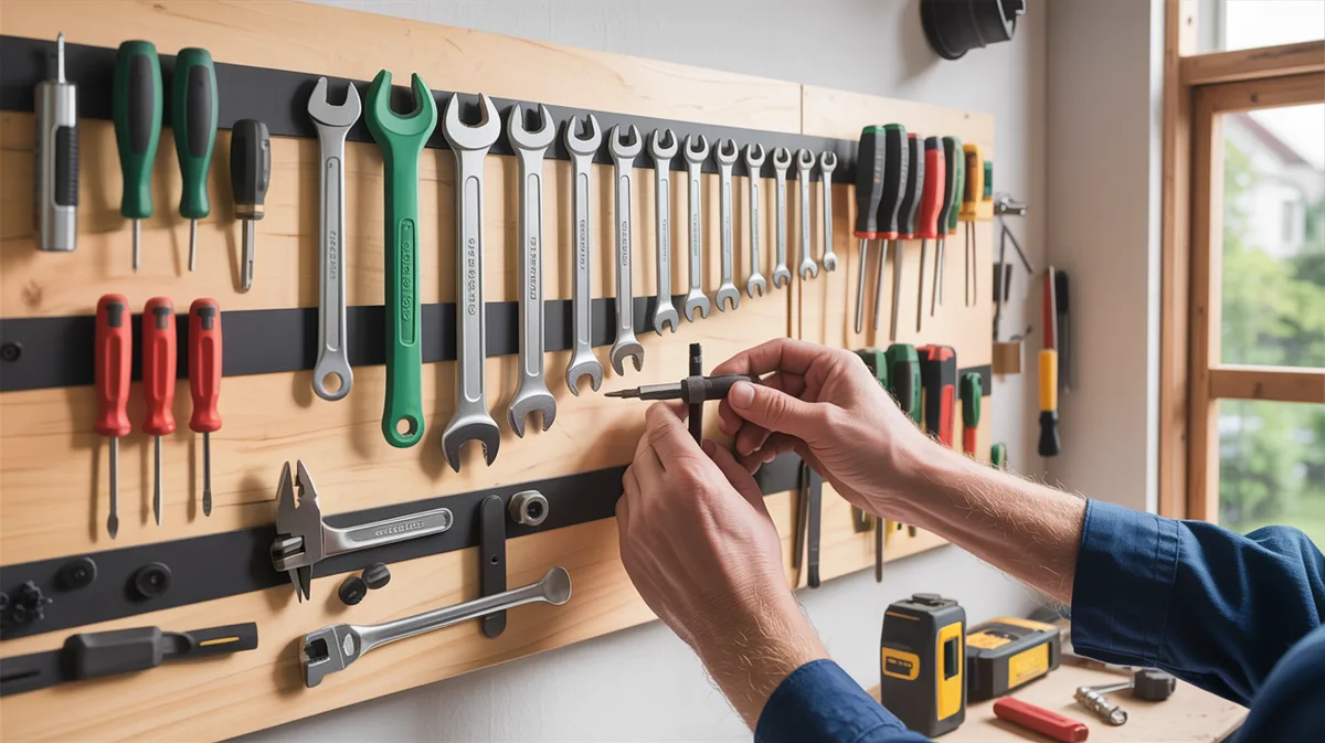 Comment créer un range-outils magnétique mural pour atelier en 2 heures