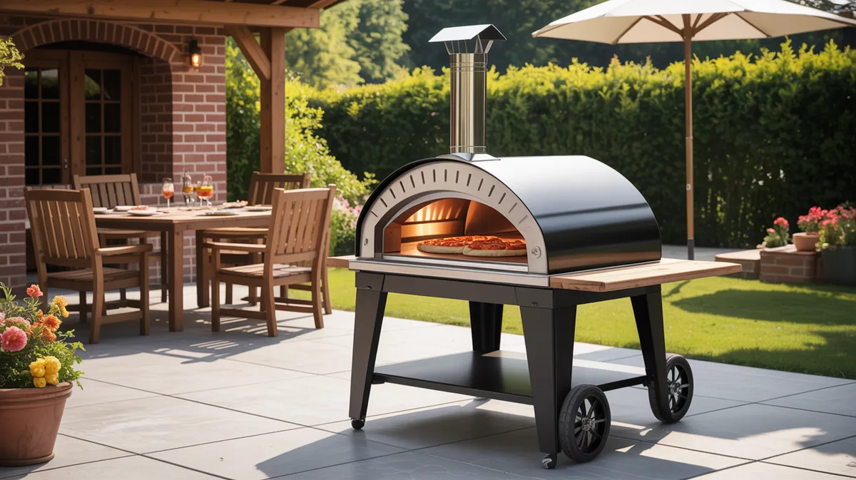 Comment transformer un ancien barbecue en four à pizza portable sur roulettes