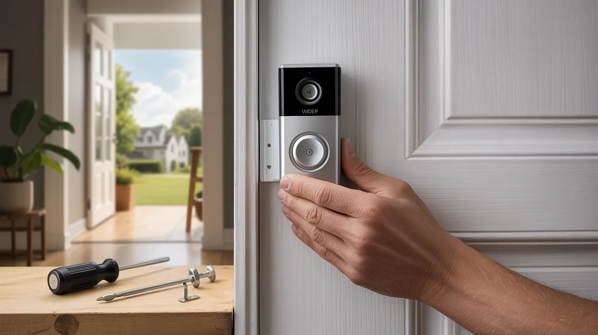 Installer une sonnette vidéo sans fil : comparatif et pose en 1 heure