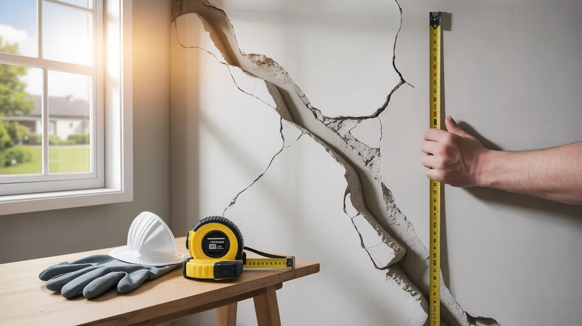Réparer une fissure dans un mur porteur : quand intervenir soi-même et quand faire appel à un professionnel
