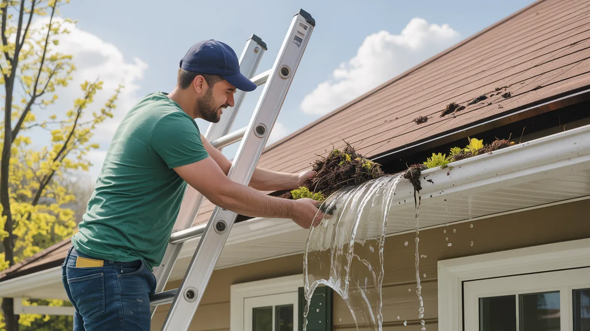 Réparer une gouttière qui déborde : 4 causes principales et solutions efficaces