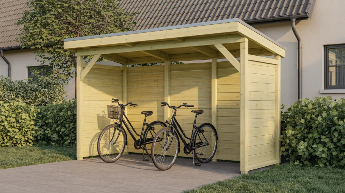 Comment construire un abri à vélos sécurisé en bois : guide complet étape par étape