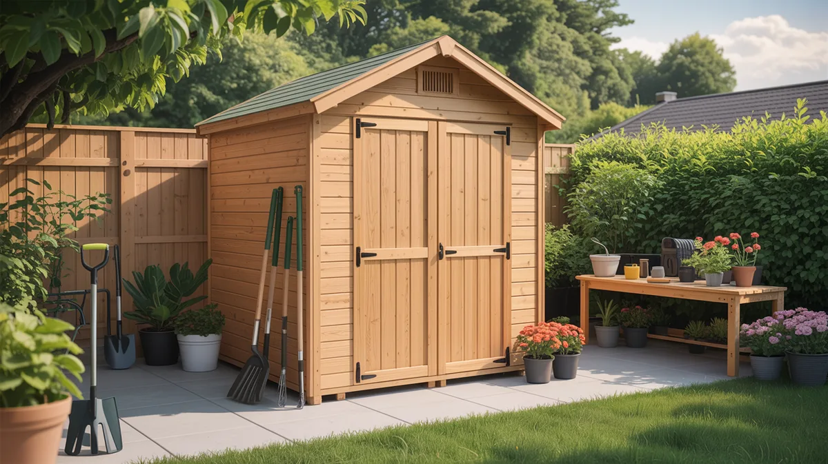 Comment construire un abri de jardin modulaire en bois sans fondations : guide complet