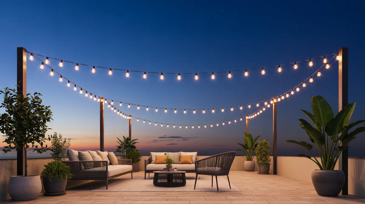 Comment créer un éclairage de terrasse solaire autonome : guide complet