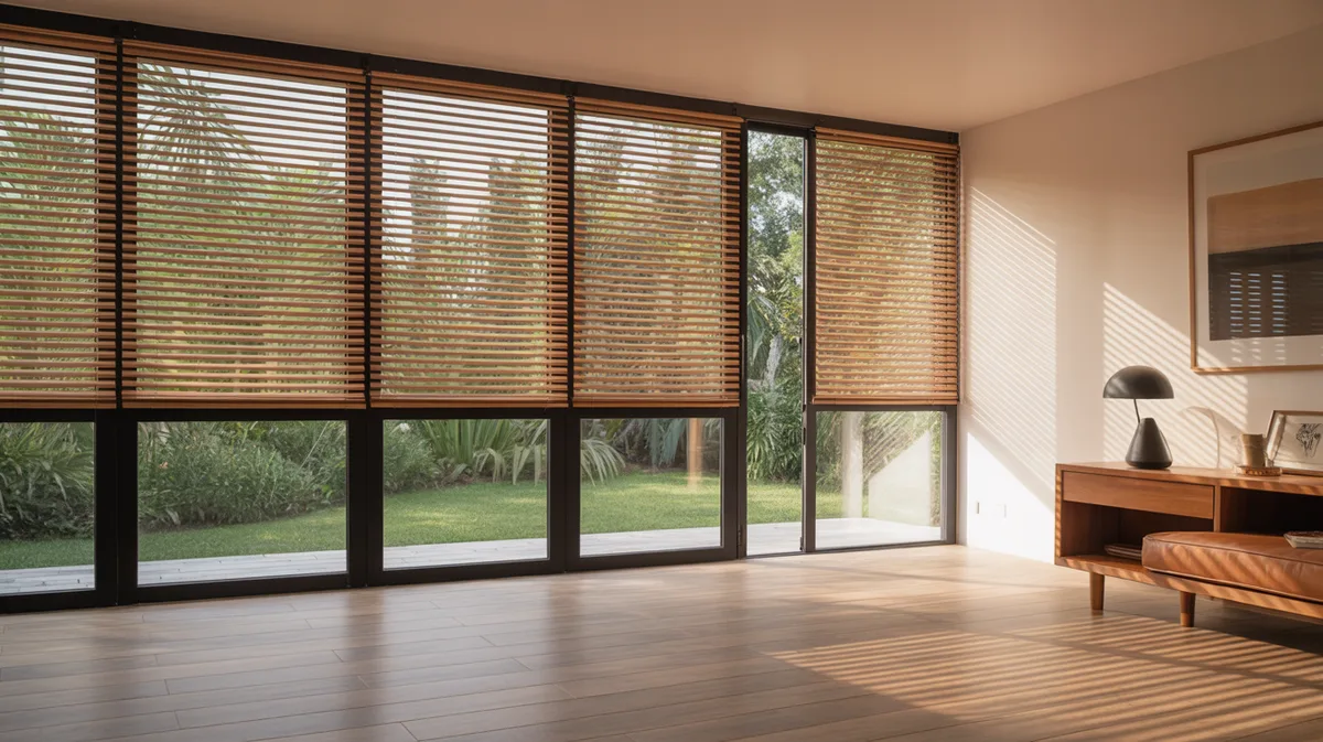 Comment fabriquer un brise-soleil orientable avec des lames de parquet flottant
