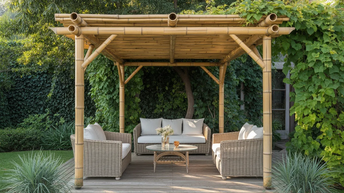 Comment construire une pergola en bambou naturel : guide complet pour créer votre coin détente écologique