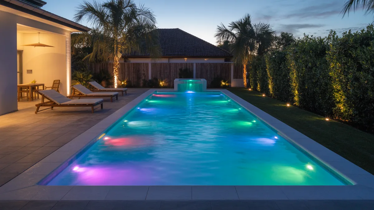 Comment fabriquer un éclairage de piscine RGB étanche programmable