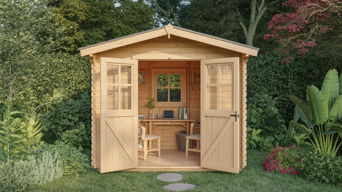 Comment transformer un abri de jardin en atelier climatisé passif sans électricité
