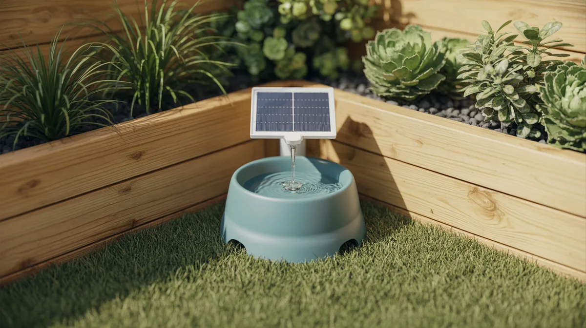 Fabriquer un système de refroidissement d'eau automatique pour animaux avec capteur solaire
