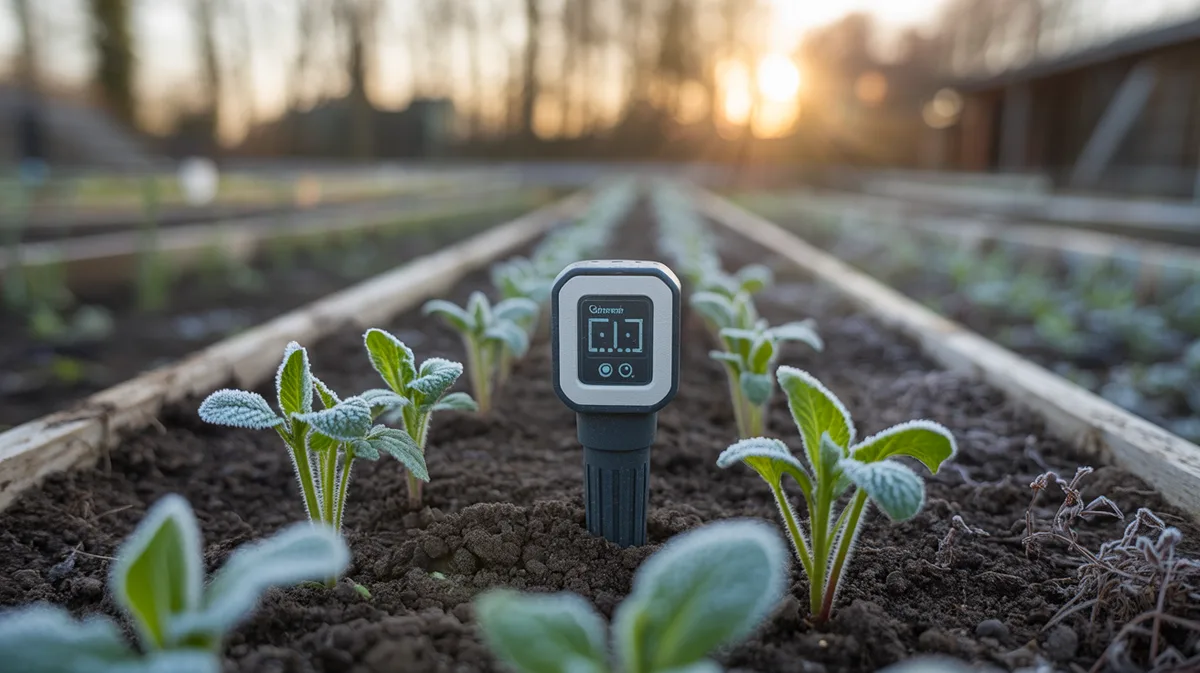 Installer un détecteur de gel tardif connecté pour protéger ses semis