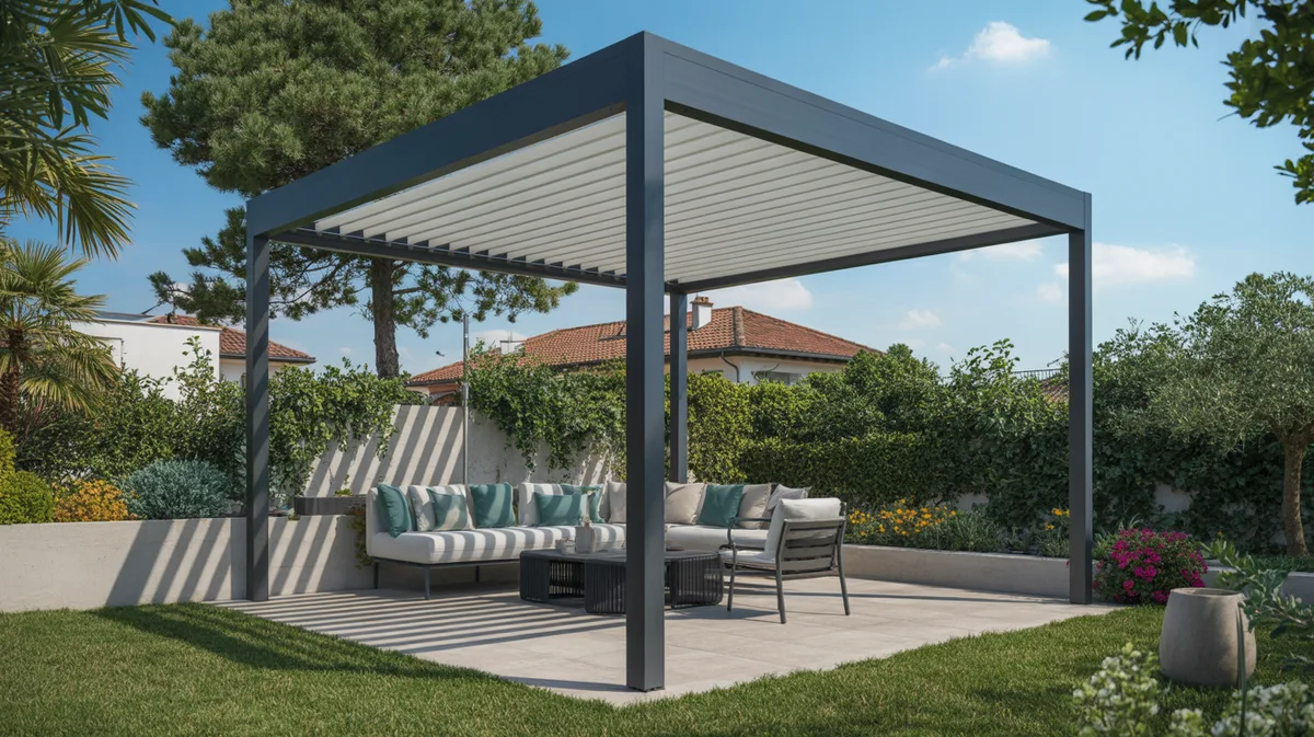 Réparer une pergola bioclimatique : débloquer et entretenir les lames orientables