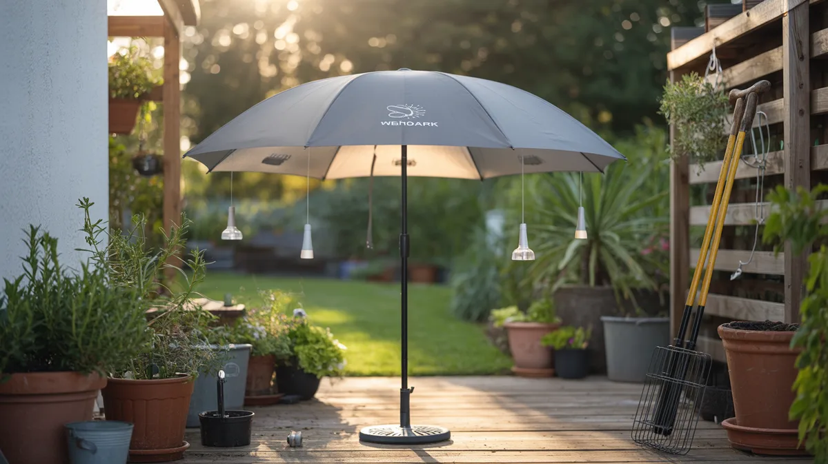 Transformer un parasol cassé en station météo connectée : guide complet DIY