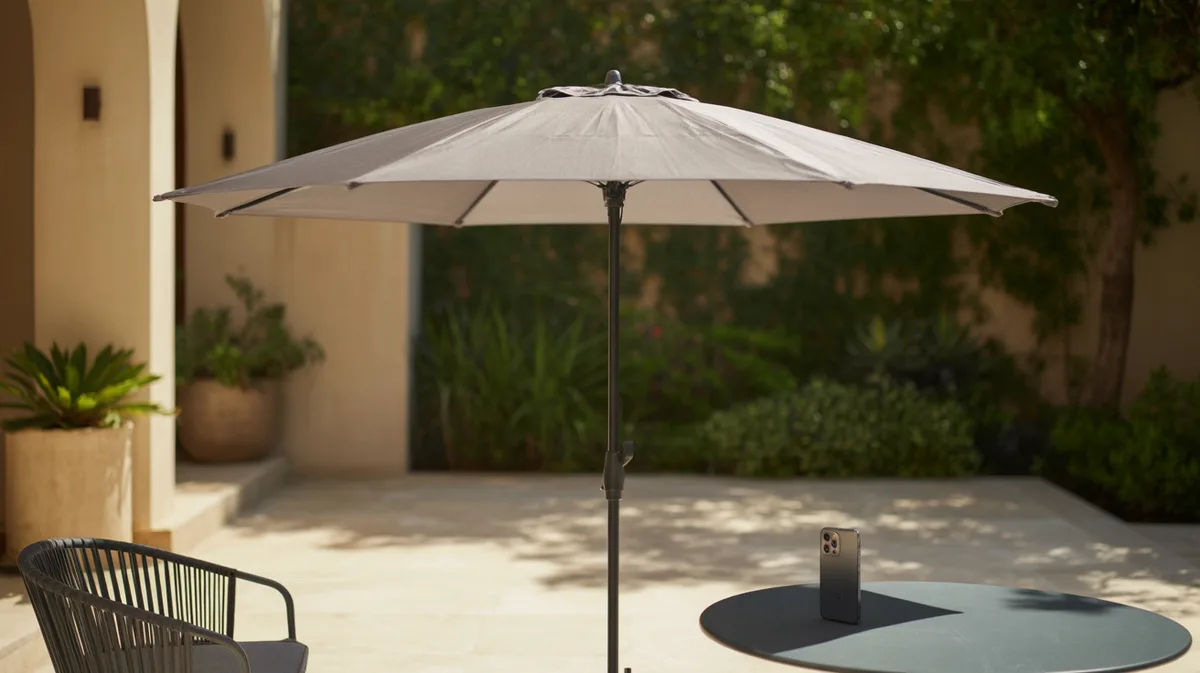 Comment créer un parasol connecté avec capteur UV et fermeture automatique
