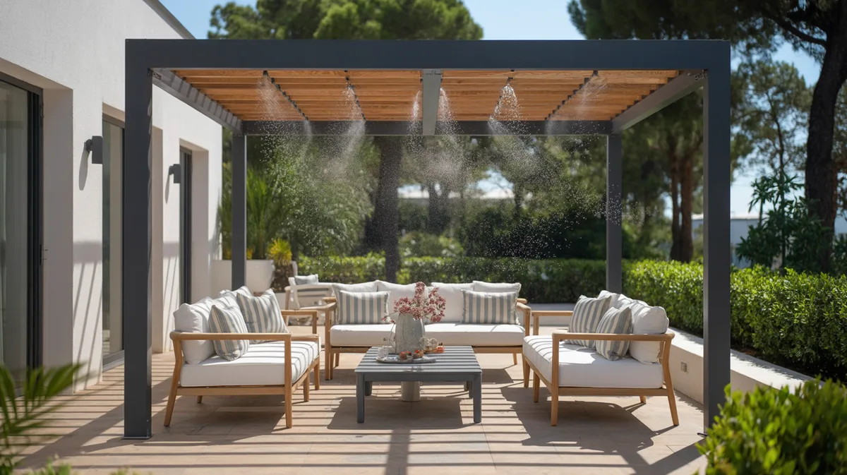 Installer un brumisateur haute pression DIY pour pergola en 3 heures
