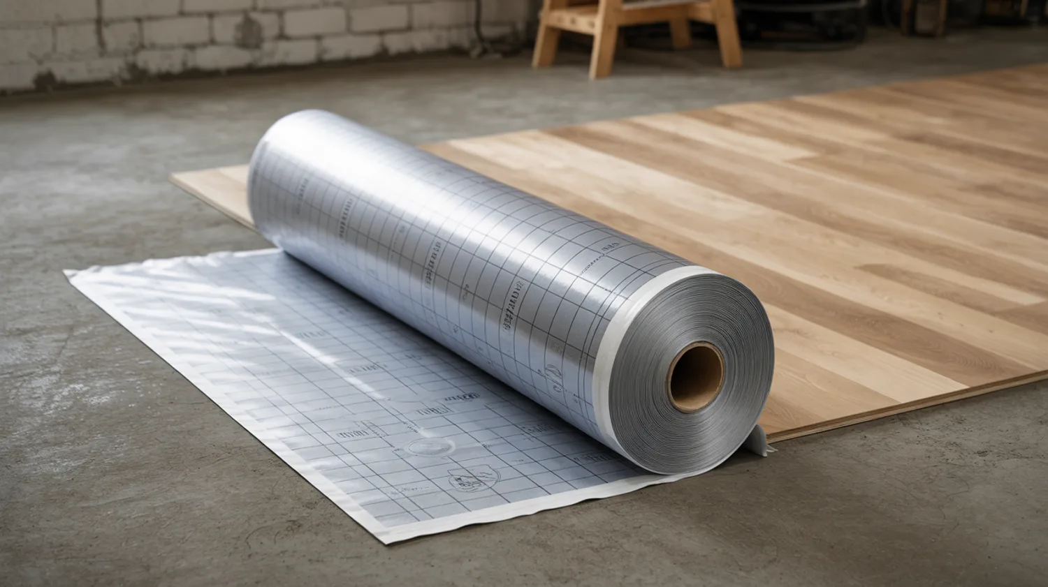 Installer un pare-vapeur sous un plancher bois en sous-sol : guide pas à pas