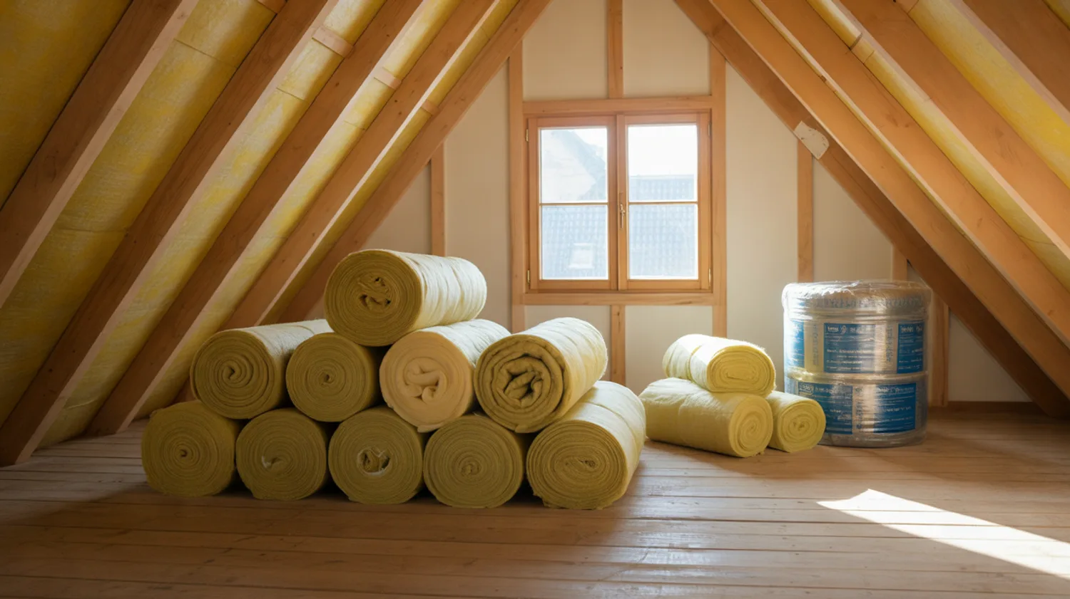 Isoler le plancher de combles habitables avec de la laine de verre en rouleau : technique complète